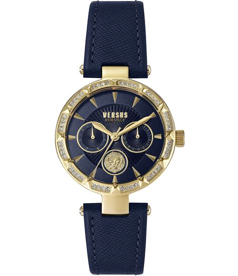 versace watches for women blue color|versace women's watch costco.